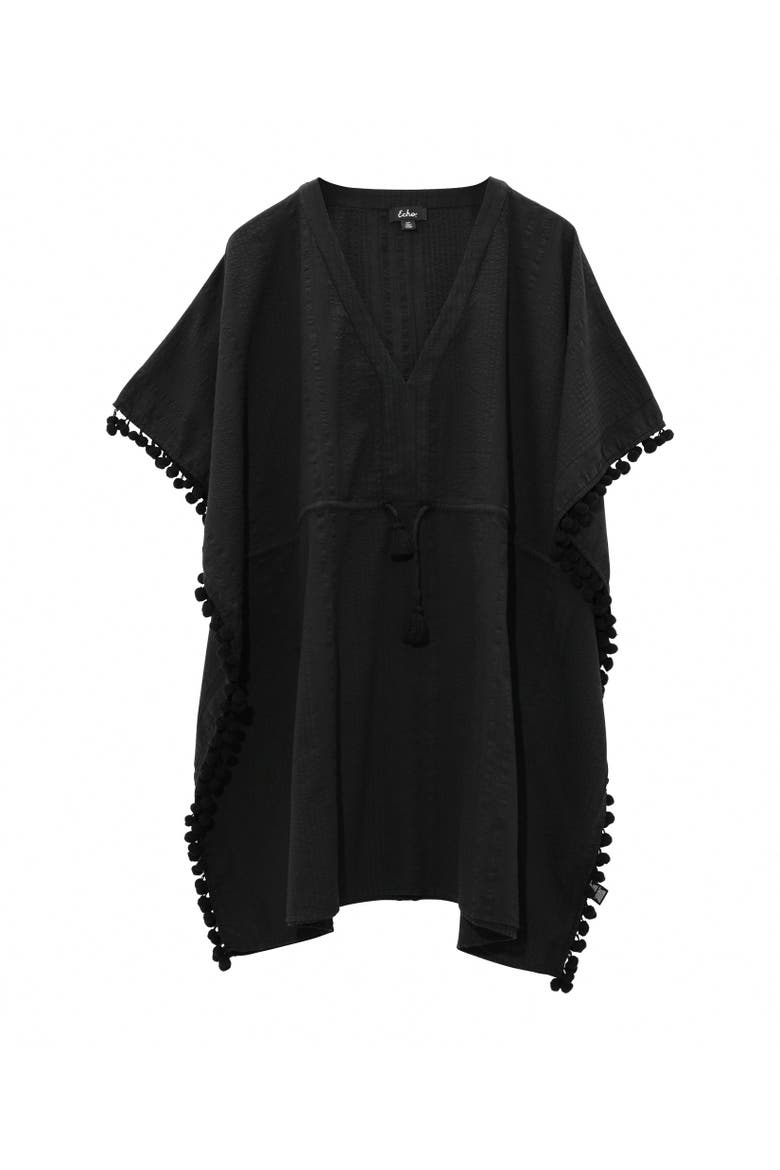 Lamai Butterfly Caftan, Main, color, Black