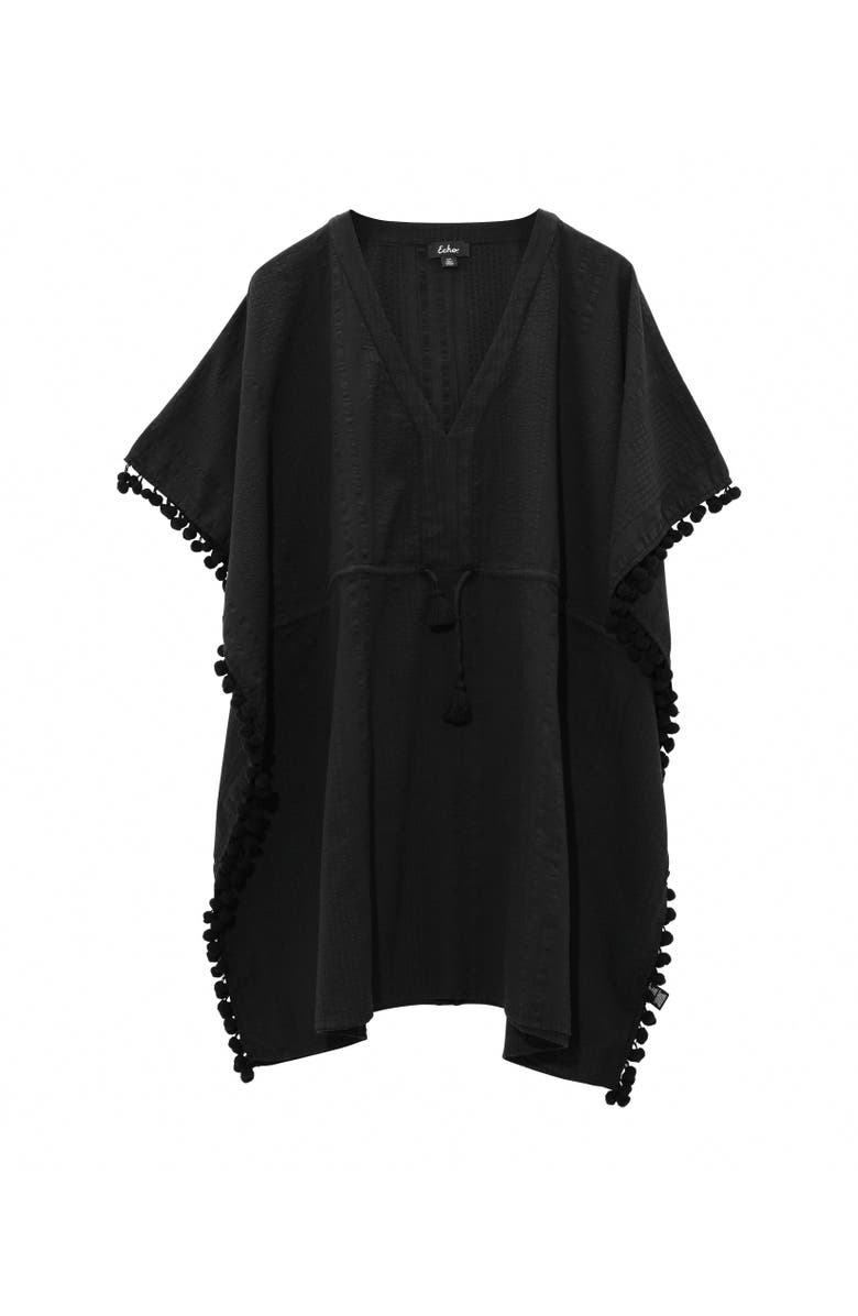 Echo Lamai Butterfly Caftan, Main, color, Black