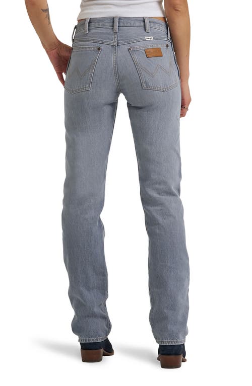 Wrangler Cowboy Low Rise Straight Leg Jeans In Blue