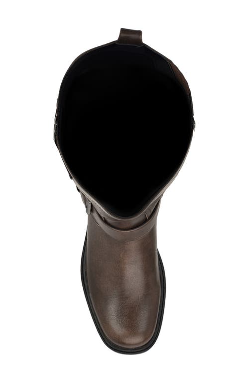 Guess Lynnie Knee High Boot In Brown