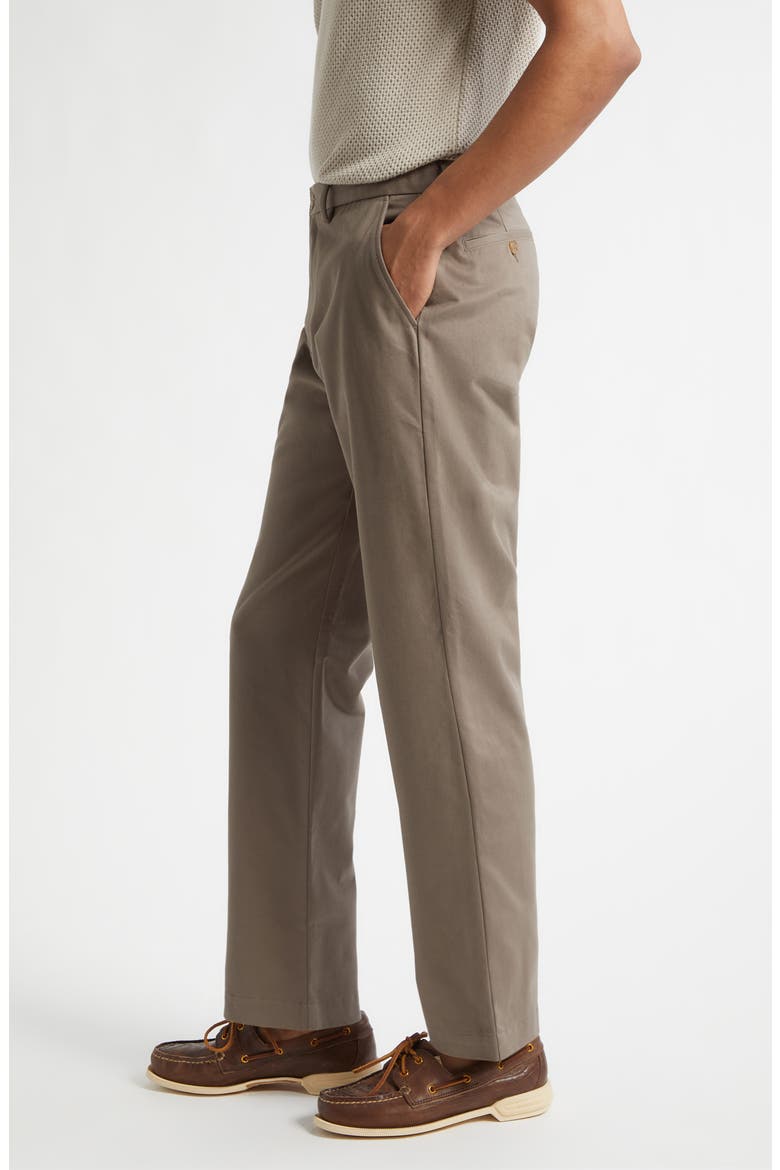 Cotton Drill Trousers, Alternate, color, DARK STONE