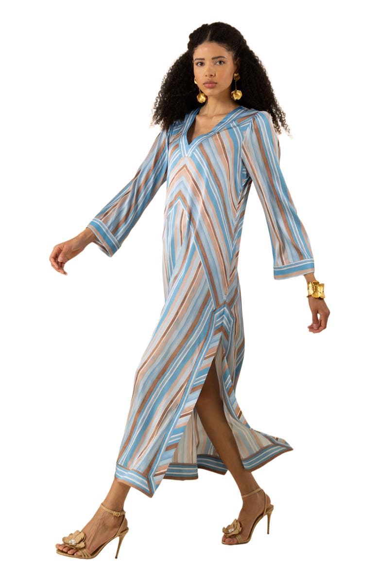 Hale Bob Hayley Charmeuse Dress, Alternate, color, 