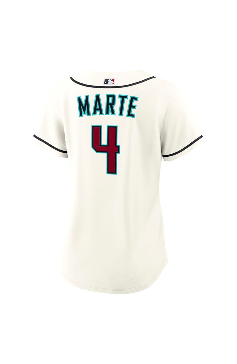 Nike Women's Nike Ketel Marte Cream Arizona Diamondbacks Home Replica Jersey, Alternate, color, Cream