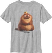 Hoppers Boy's Hoppers Happy King George Pose Graphic T-Shirt