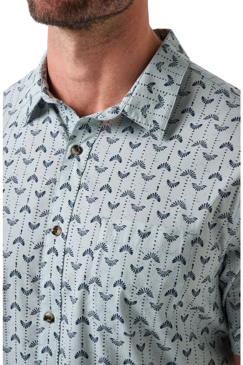 Clockwise Short Sleeve Button-Up Shirt, Alternate, color, ARONA
