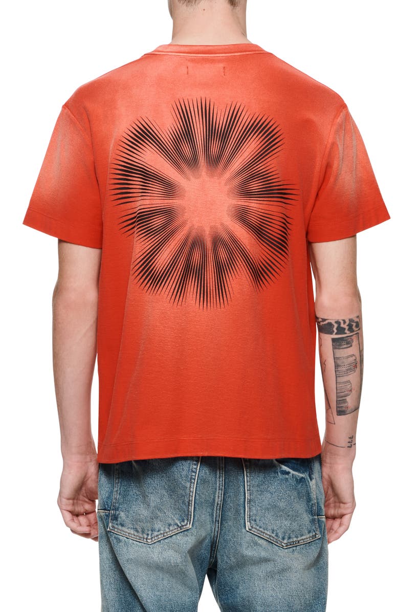 PURPLE BRAND Textured Graphic T-Shirt, Alternate, color, 