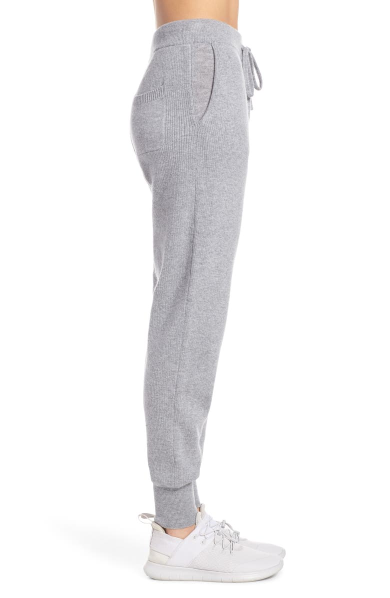 Zella Wool & Cashmere Jogger Pants, Alternate, color, 