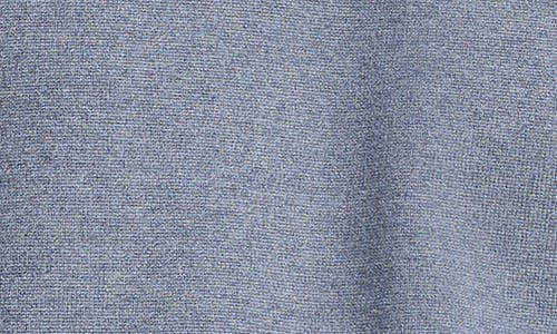 Vince Milano Short Sleeve Crewneck Sweater In Blue