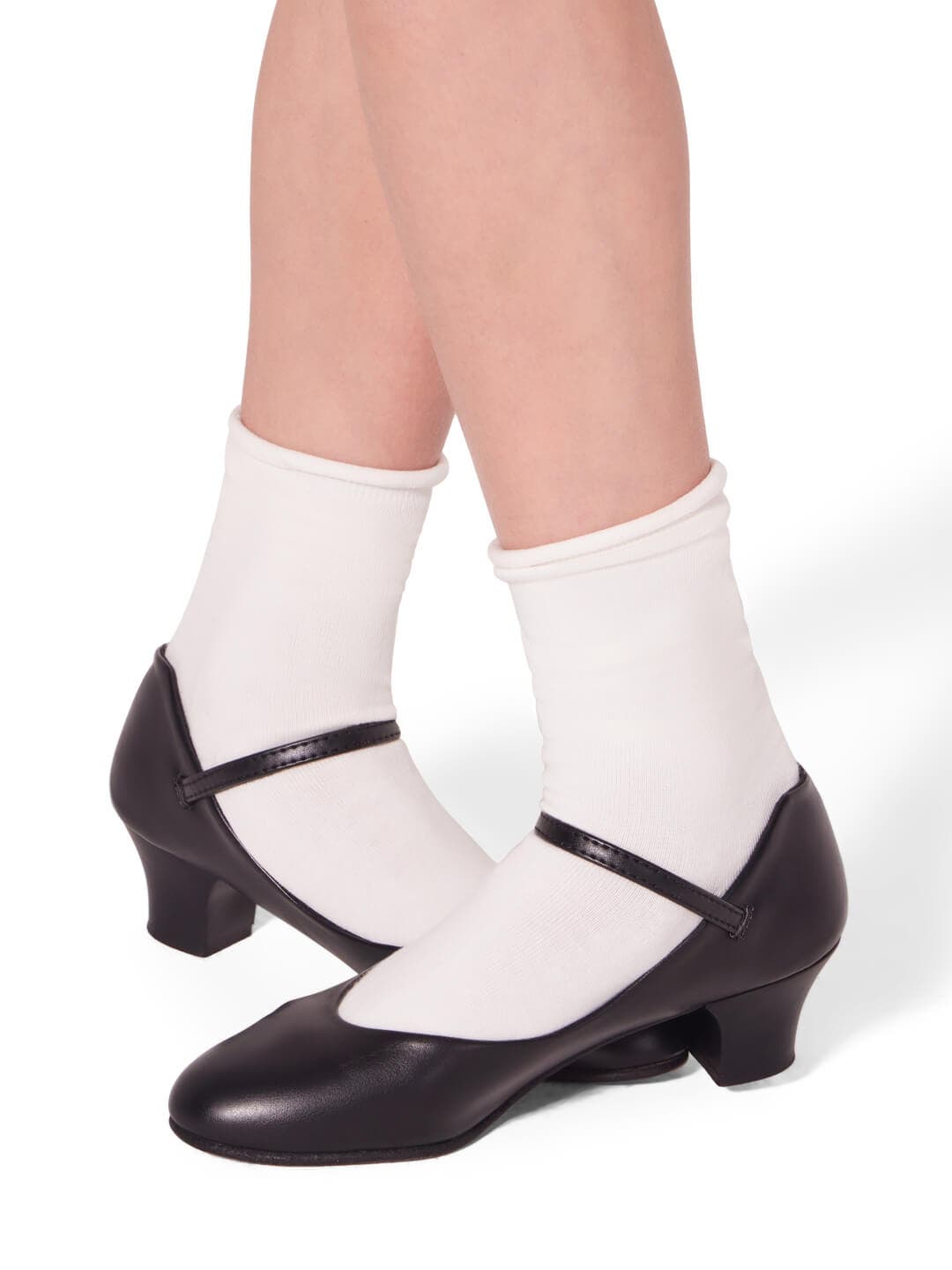 Jr. Footlight Character Shoe, Alternate, color, black