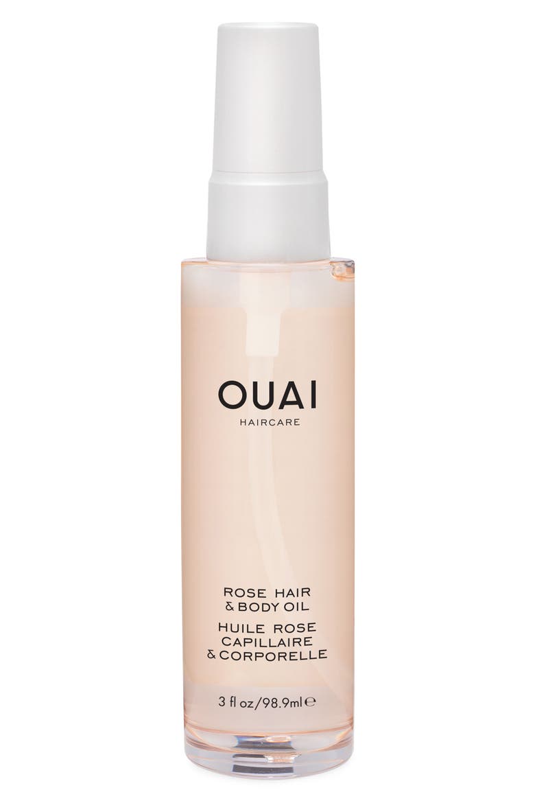 Rose Hair & Body Oil, Main, color, NO COLOR