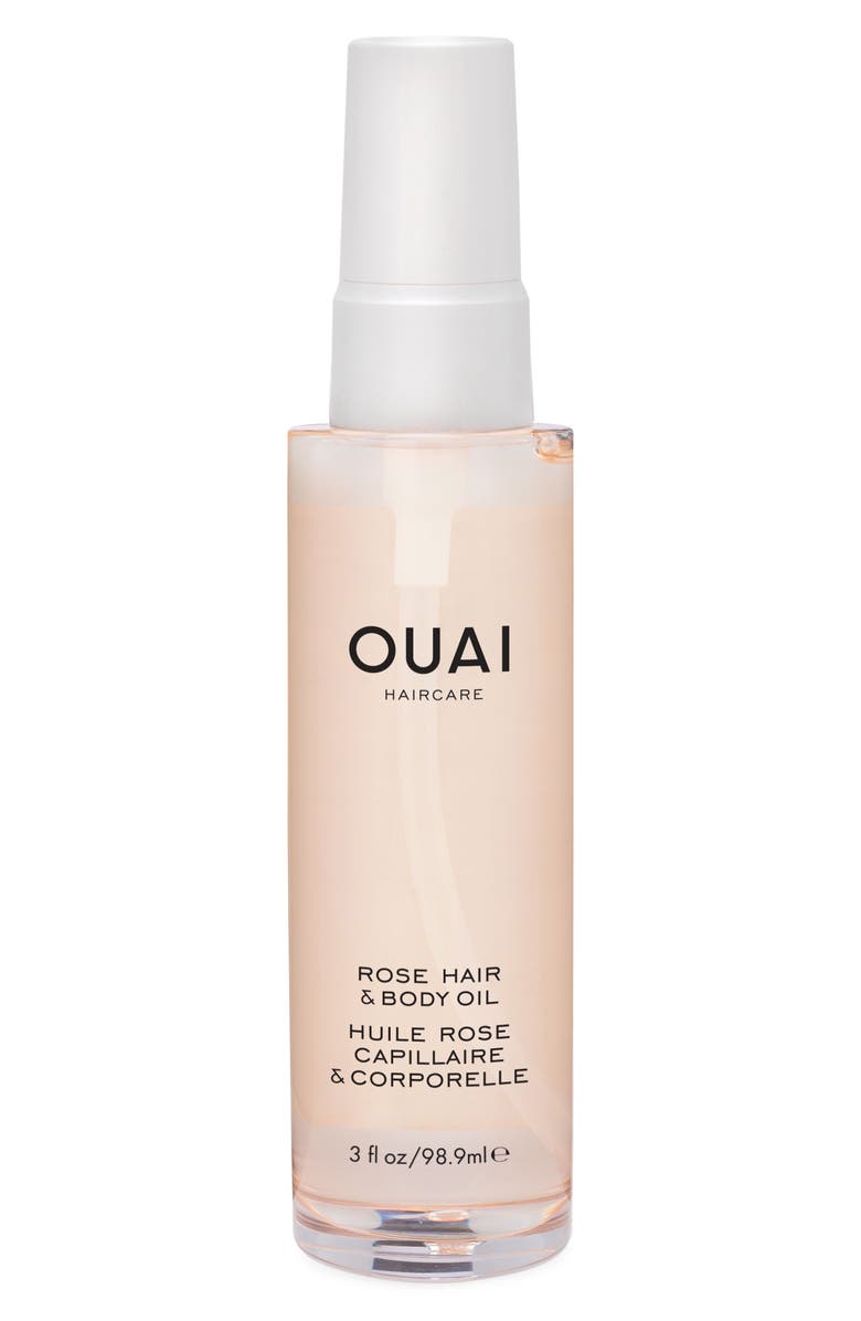 OUAI Rose Hair & Body Oil, Main, color,