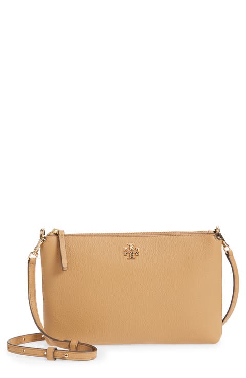 Mercer Pebbled Zip Crossbody Bag