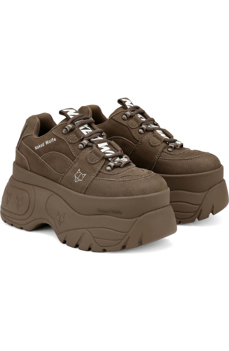 Naked Wolfe Sinner Chunky Sneaker, Alternate, color,