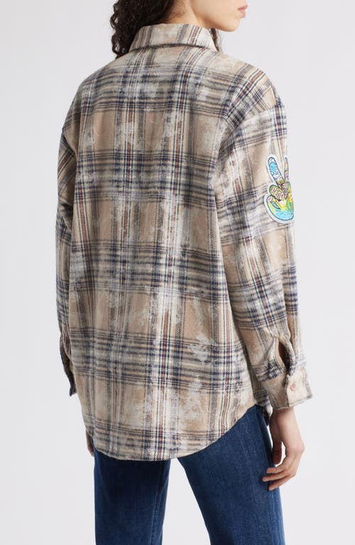 Nikki Lund Joan Faded Plaid Button-up Shirt