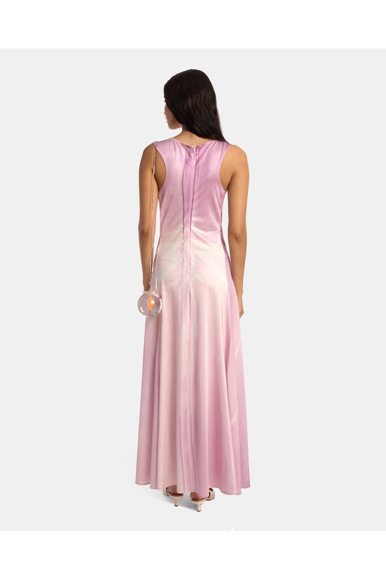 Kaia Illusion Maxi Dress, Alternate, color, Baby Pink
