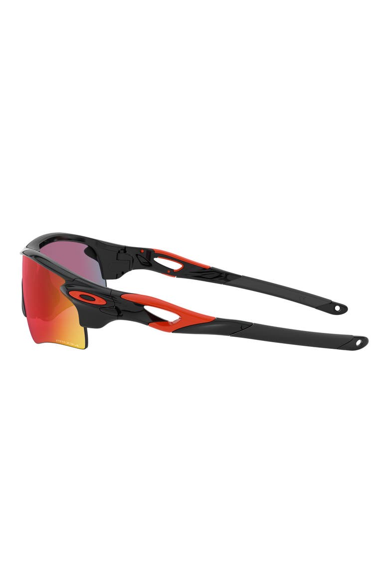 Radar® EV Path® 138mm Prizm™ Wrap Shield Sunglasses, Alternate, color, BLACK