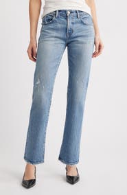 MOUSSY VINTAGE Farmingdale Slim Straight Leg Jeans