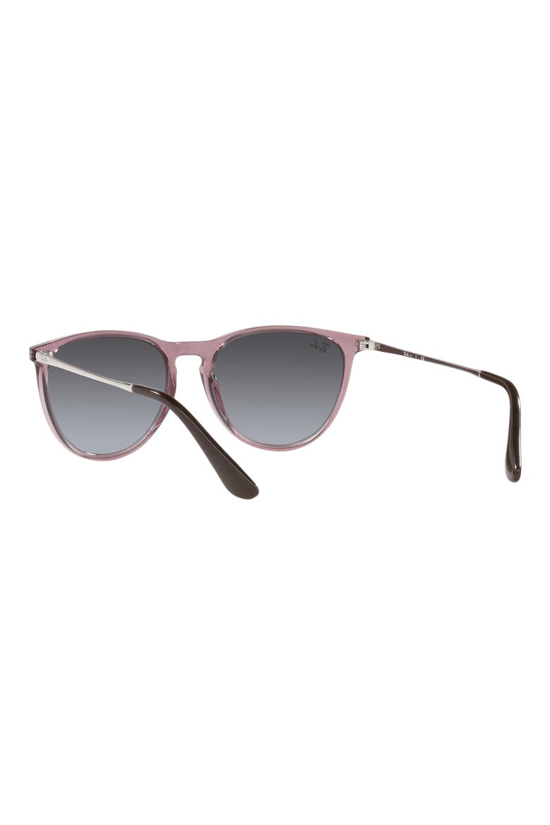 Kids' Junior Erika 50mm Gradient Phantos Sunglasses, Alternate, color, TRANSPARENT VIOLET