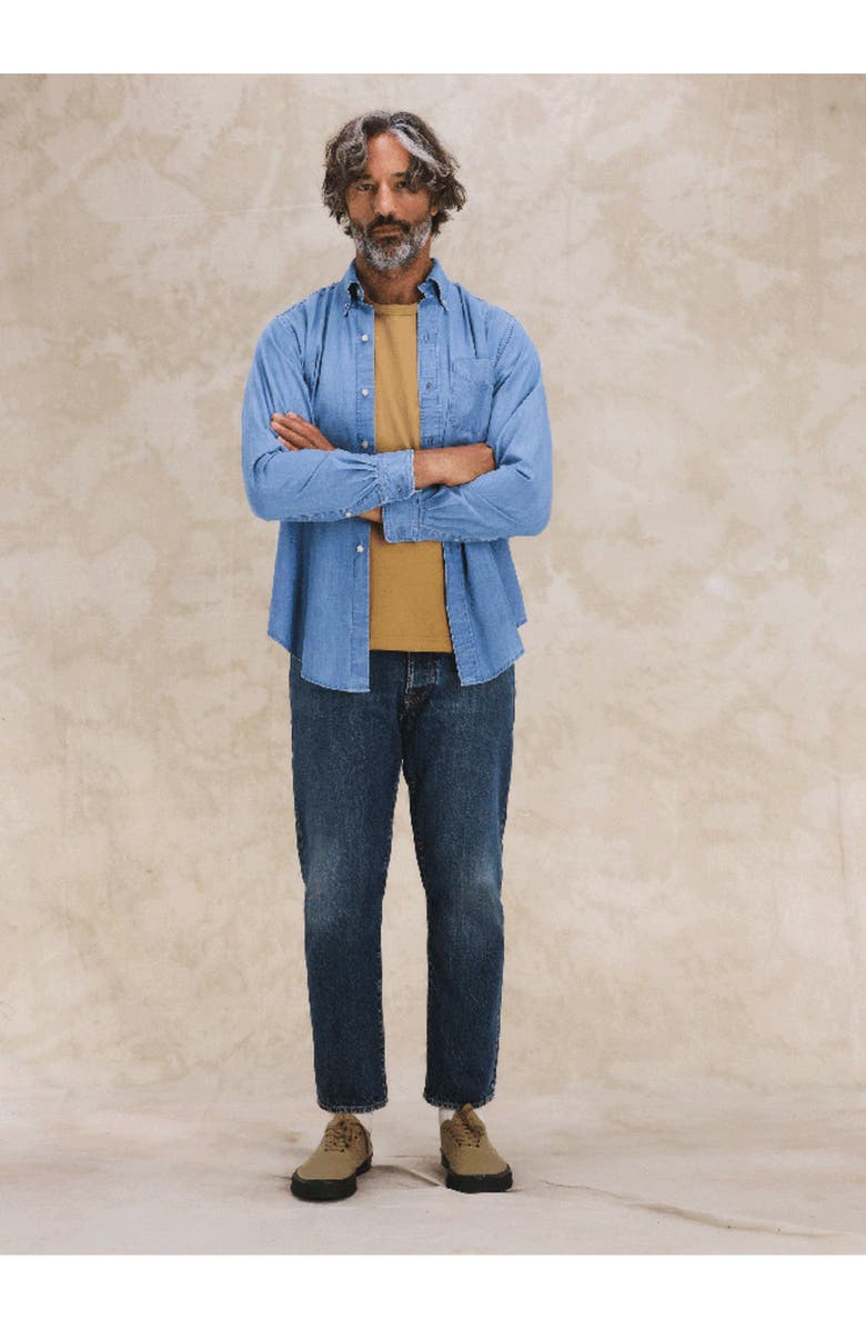 Fortela King Chambray Shirt, Alternate, color, Light Blue