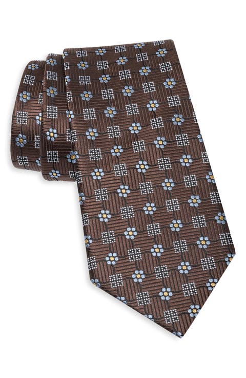 Medallion Silk Tie