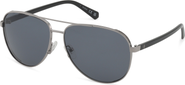 GUESS Double Bridge Aviator Sunglasses