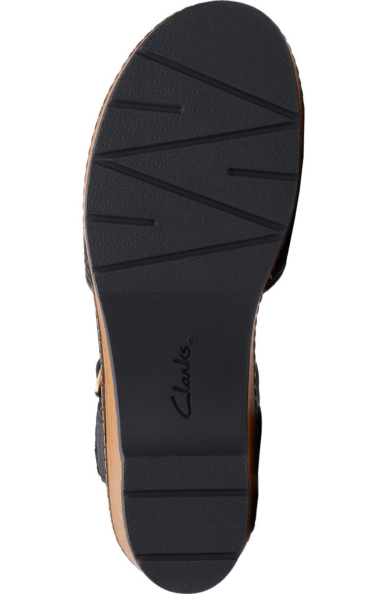 Clarks<sup>®</sup> Paizlee Bay Sandal, Alternate, color, Black Leather