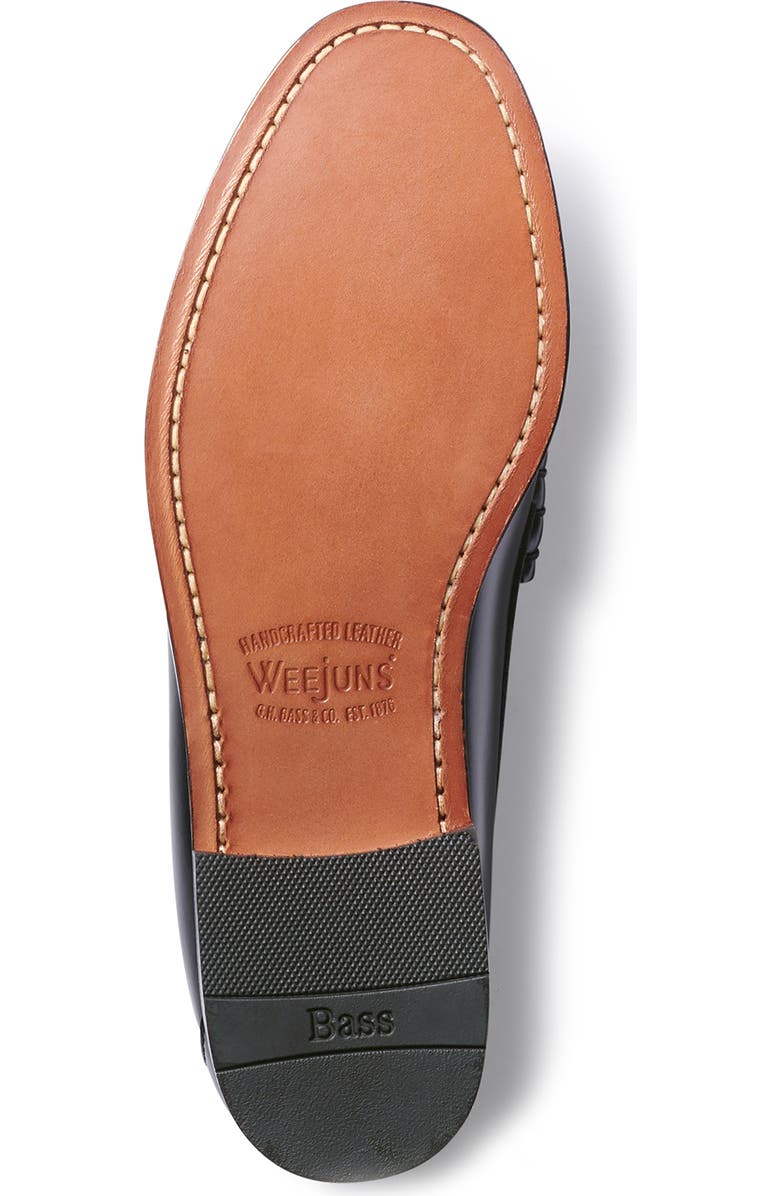 G.H.BASS Weejuns<sup>®</sup> Larson Leather Penny Loafer, Alternate, color, Black