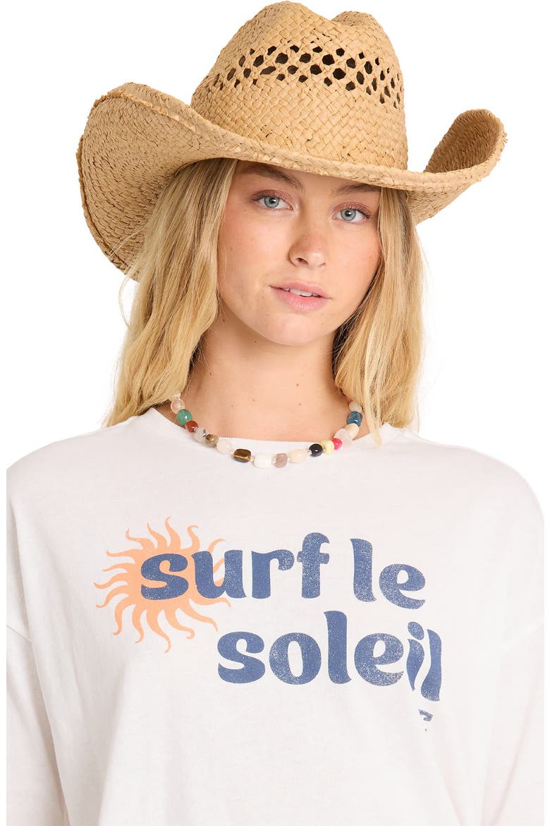 Surf Le Soleil Graphic T-Shirt, Alternate, color, SALT CRYSTAL