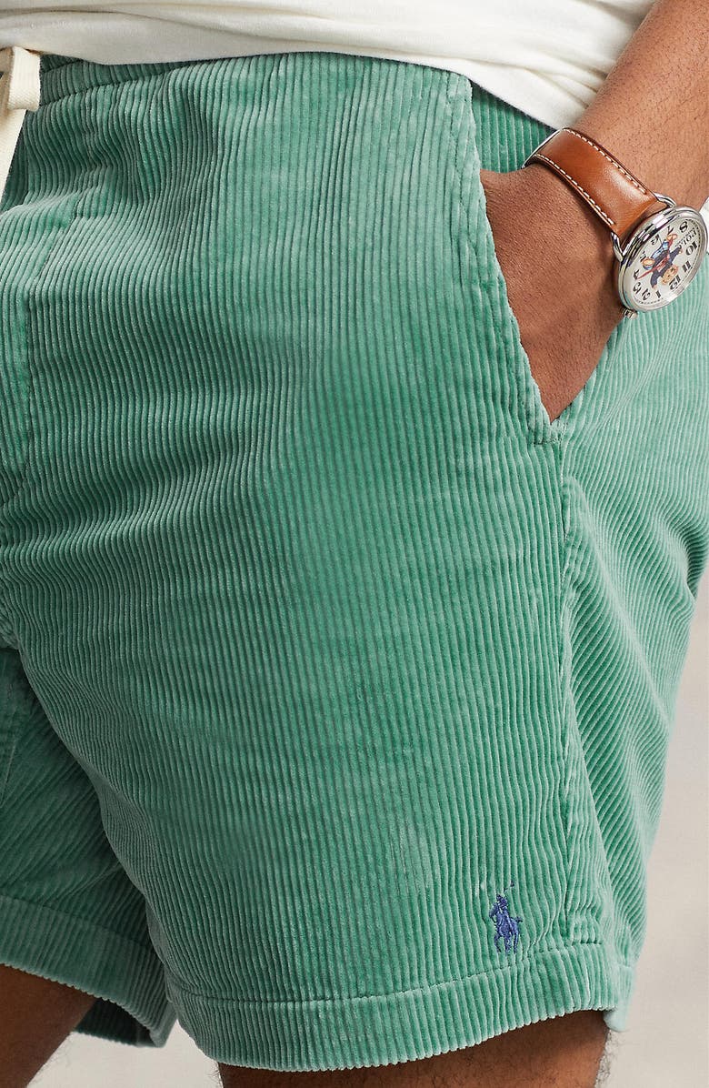 Polo Ralph Lauren Corduroy Drawstring Shorts, Alternate, color,