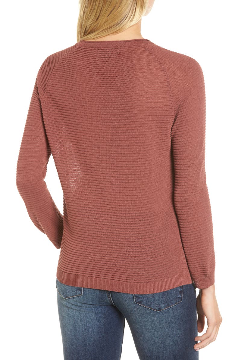 4SI3NNA Ribbed Sweatshirt, Alternate, color, 