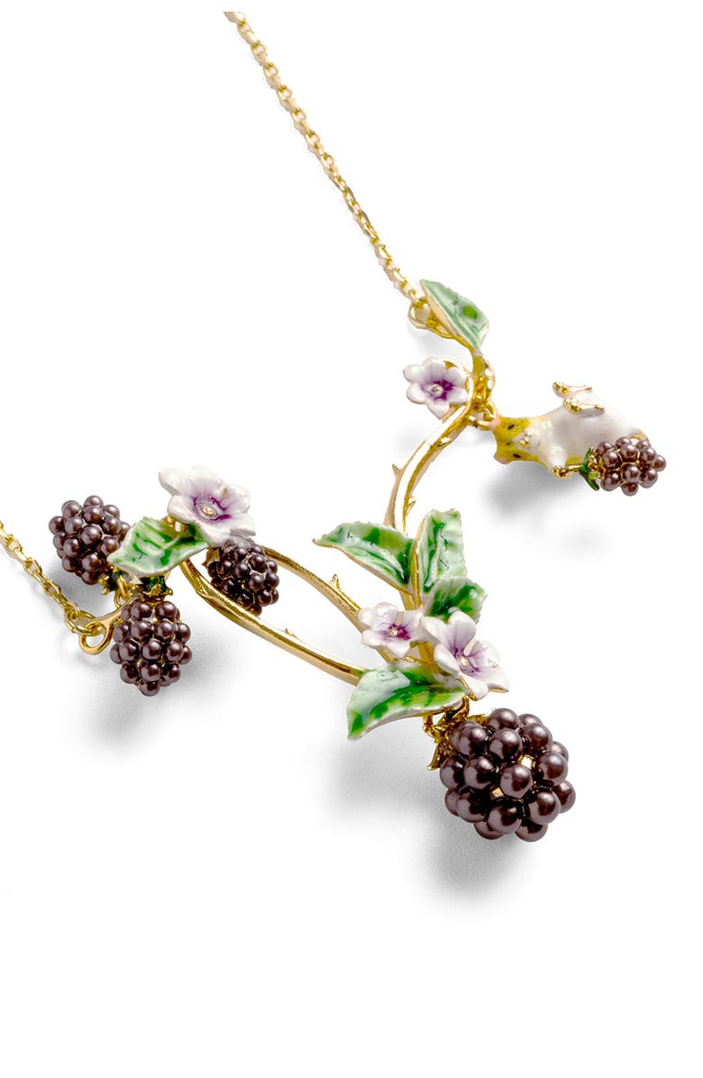 Bill Skinner Studio Blackberry and Mouse Necklace, Alternate, color, Blackberry & Mouse