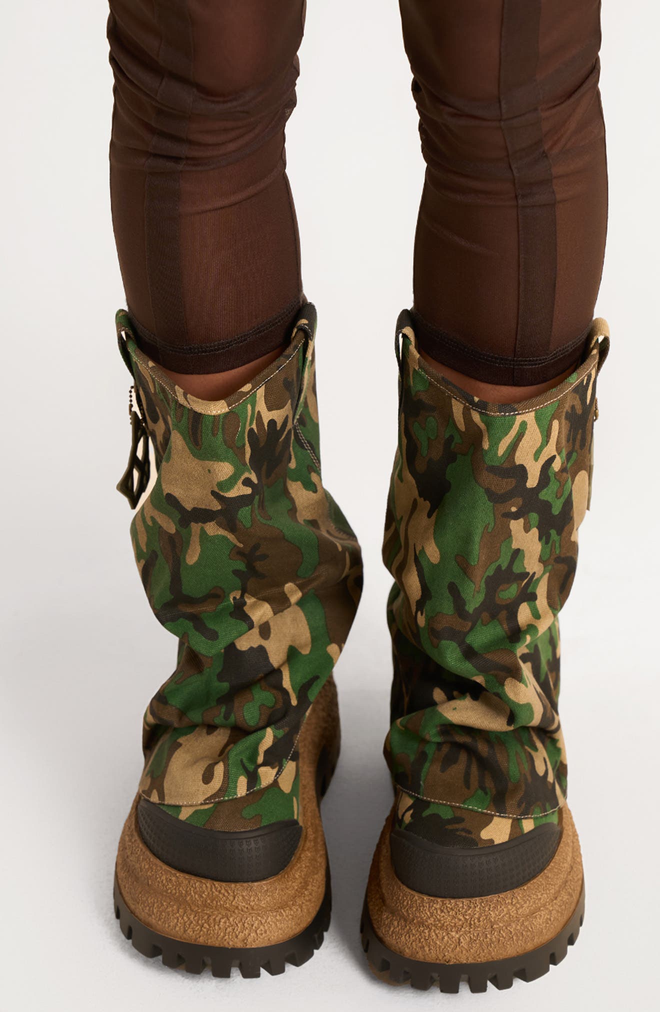 Disturb Platform Hooded Boot, Alternate, color, CAMO-DISTRESS