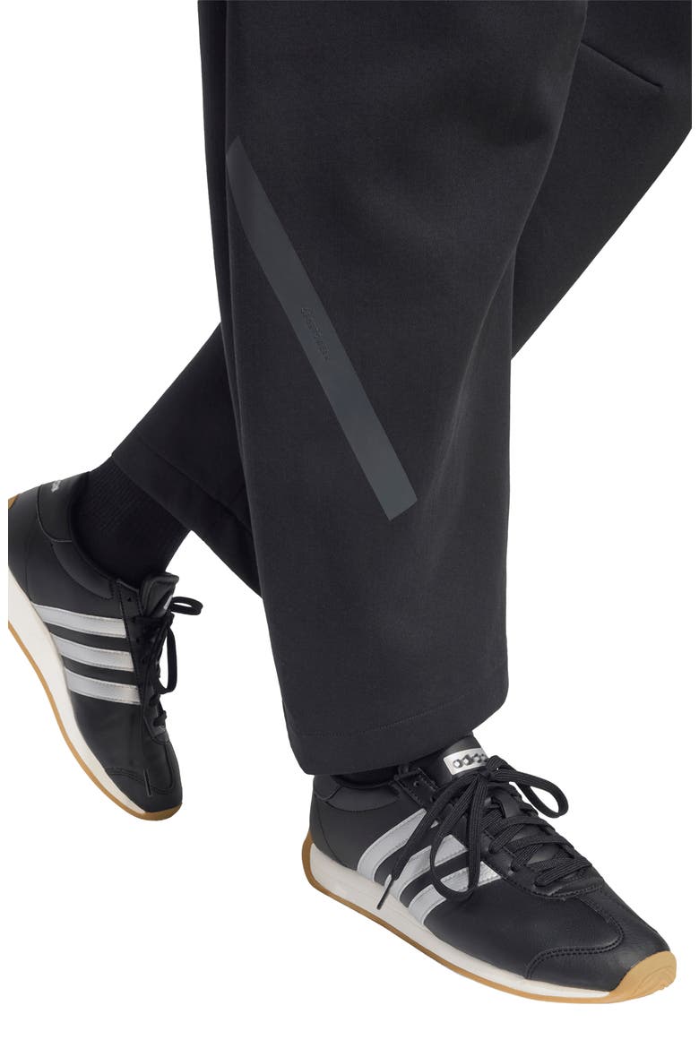Z.N.E. Double Knit Pants, Alternate, color, BLACK