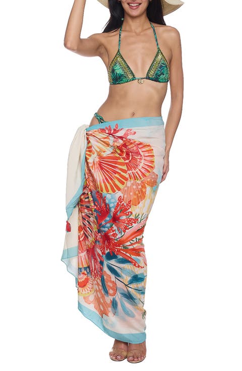 Pareo Convertible Midi Cover-Up Dress