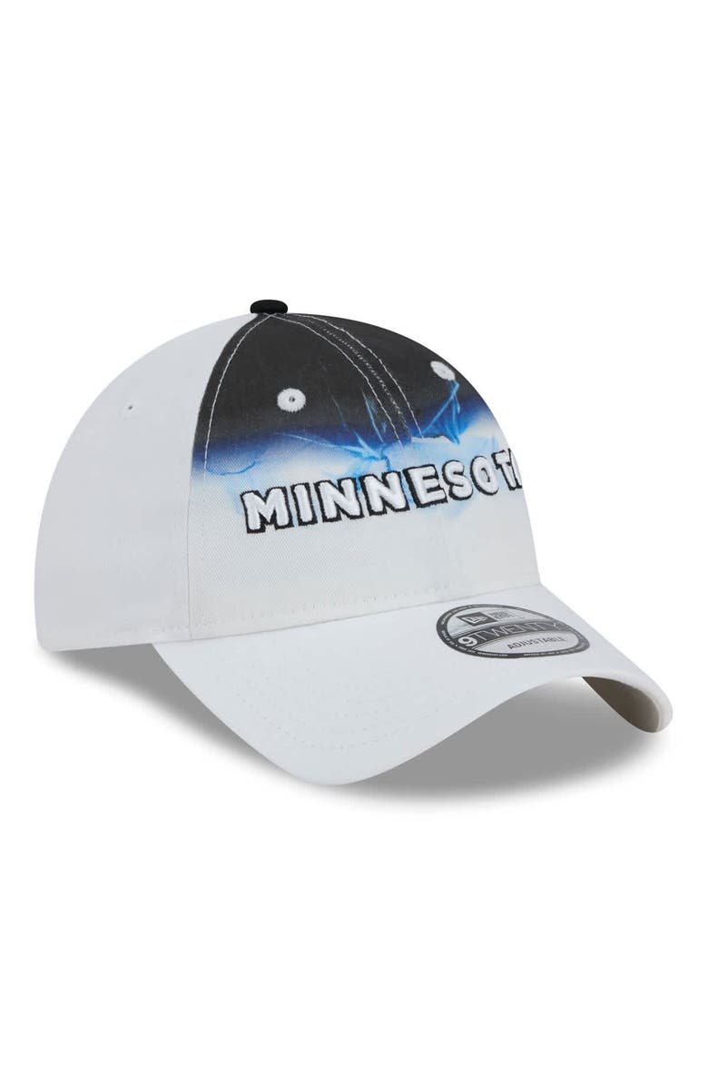 New Era Men's New Era  White Minnesota Timberwolves 2024/25 City Edition 9TWENTY Adjustable Hat, Alternate, color, White
