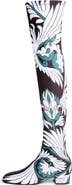 La DoubleJ Edie High Boots Mix Tiles Ottanio
