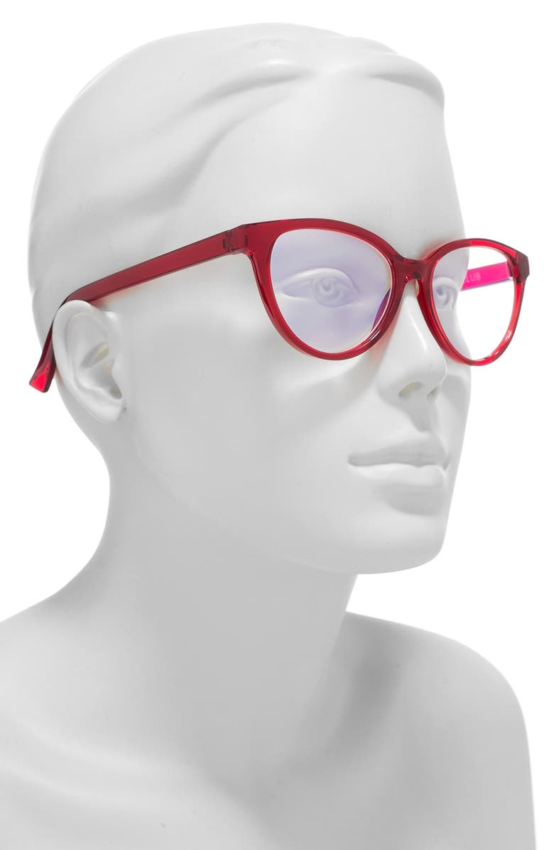 The Book Club The Art of Snore 53mm Blue Light Blocking Reading Glasses, Alternate, color,