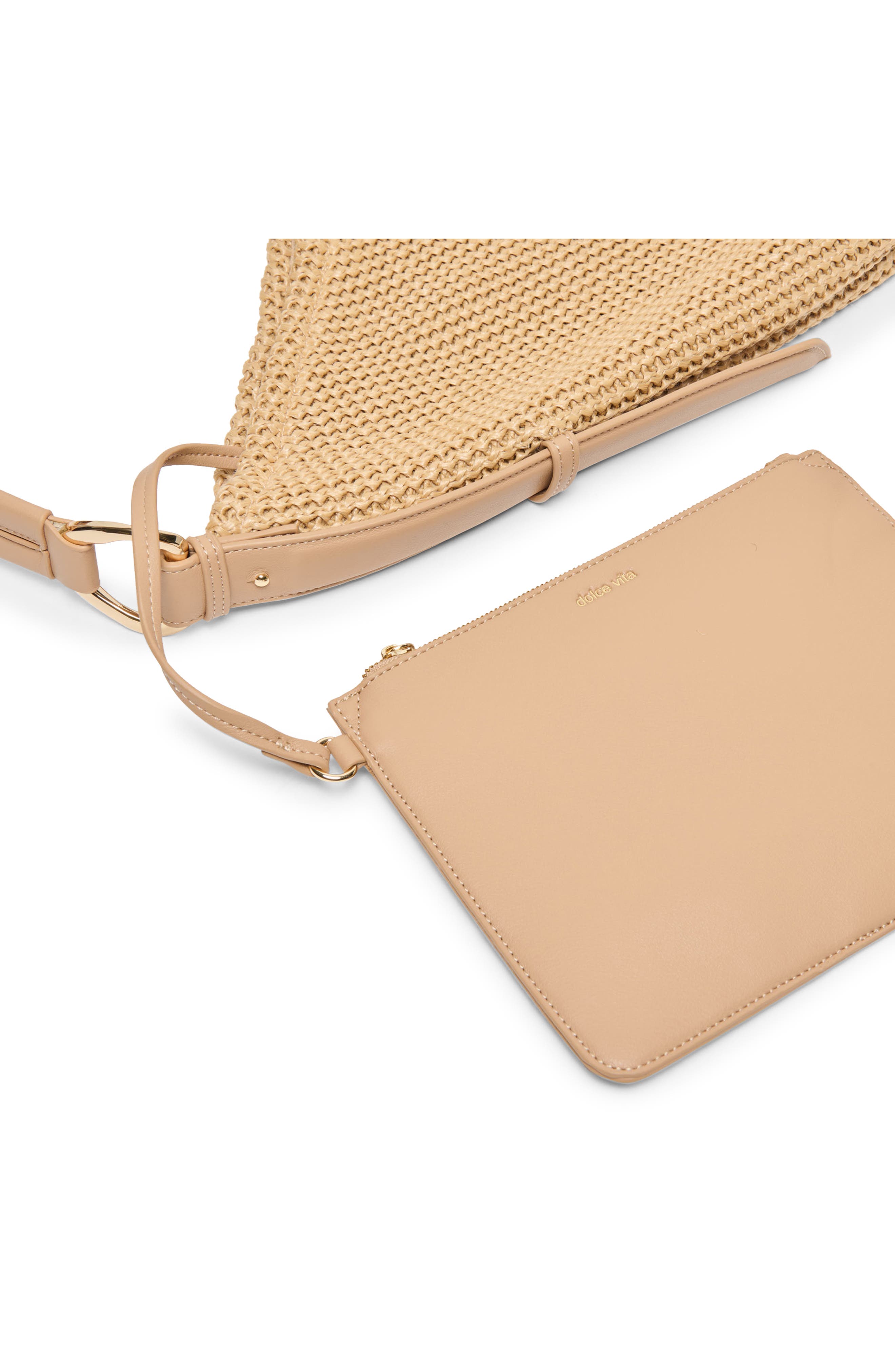 Dolce Vita Miriel Shoulder Bag, Alternate, color, Natural