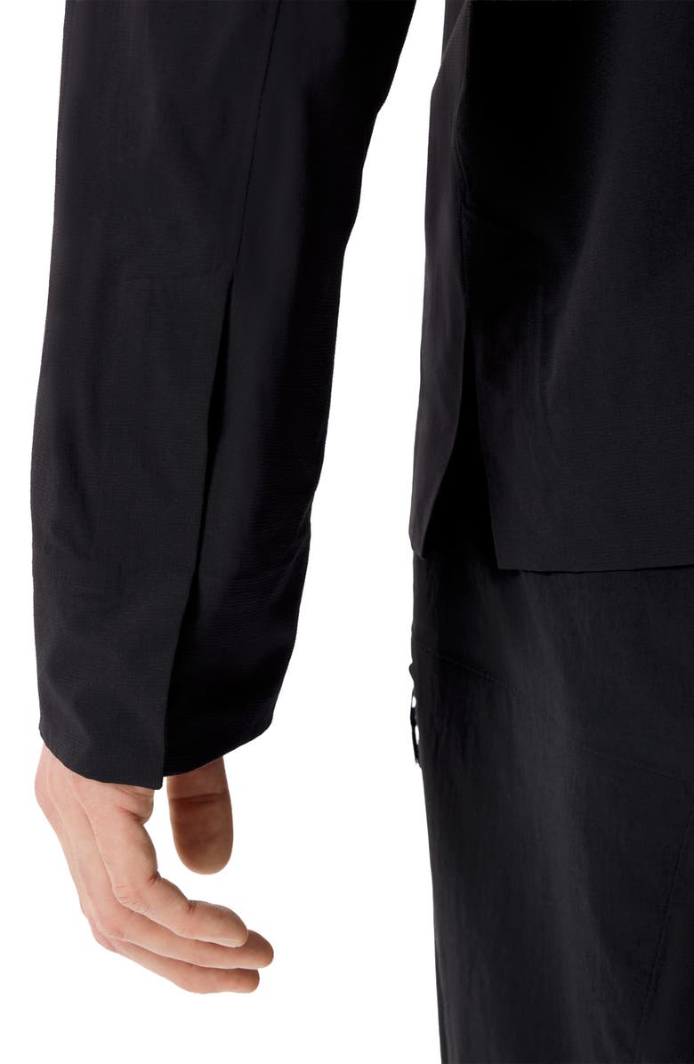 Veilance Cusec Long Sleeve Shirt, Alternate, color, Black