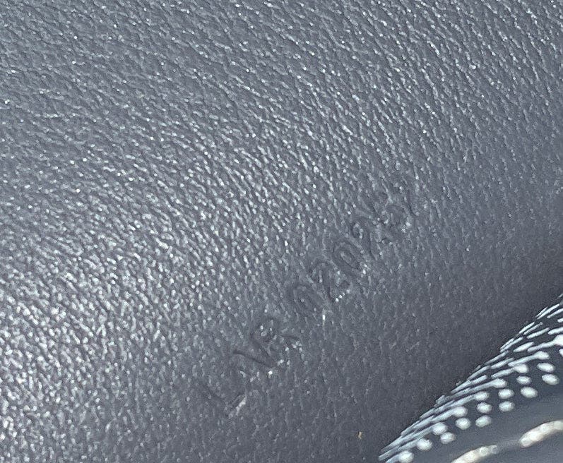 Pre-Owned Goyard Coursier Messenger Bag Coated Canvas and Leather, Alternate, color, Gray