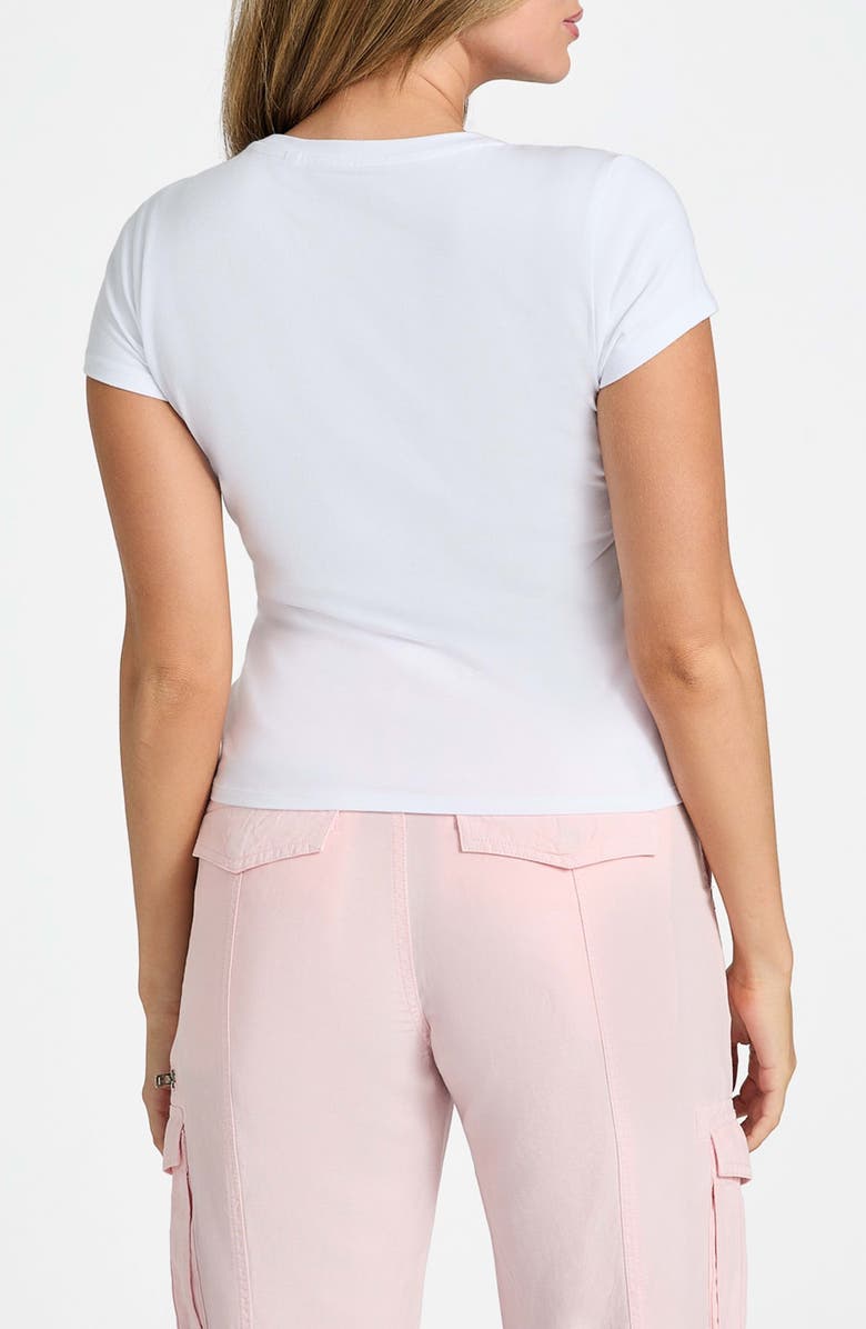 GUESS R5 Vintage Girl Organic Cotton Blend Graphic T-Shirt, Alternate, color, 