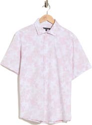 Robert Barakett Emeric Short Sleeve Button-Up Shirt