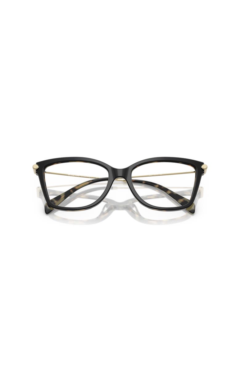 Michael Kors 52mm Square optical glasses, Alternate, color, Black Tortoise