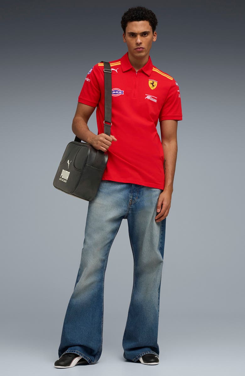 PUMA Ferrari Hypercar Replica Polo, Alternate, color, Puma Red