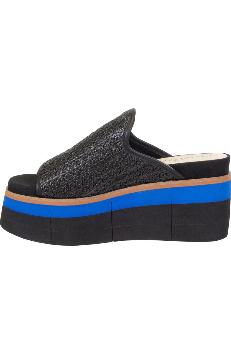 Naked Feet Flocci Platform Slide Sandal, Alternate, color,