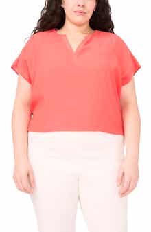 Halogen® Stripe Popover Top