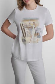 DKNY Montauk Conversational Graphic T-Shirt