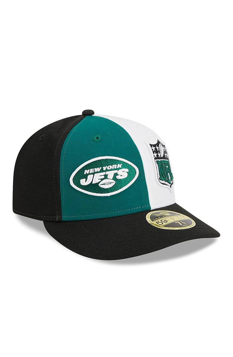 New Era Men's New Era  Green/Black New York Jets 2023 Sideline Low Profile 59FIFTY Fitted Hat, Alternate, color, Green