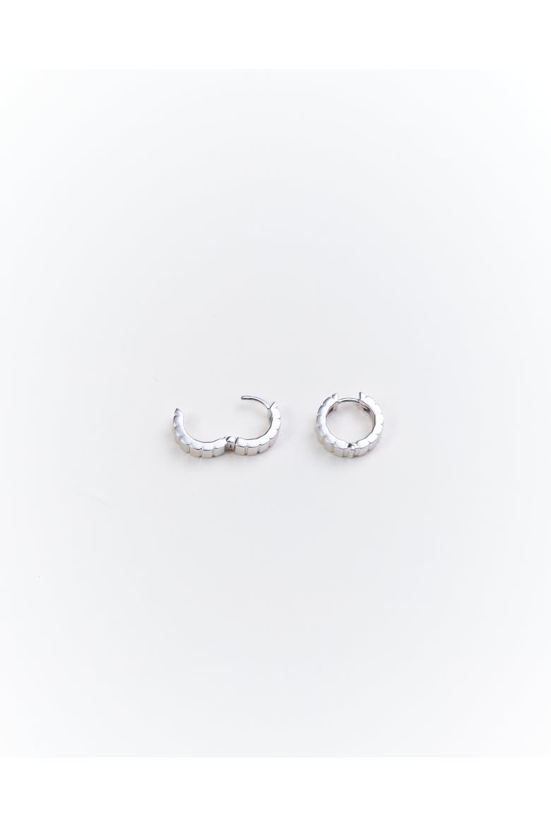 Maverick Huggies, Alternate, color, Recycled Sterling Silver