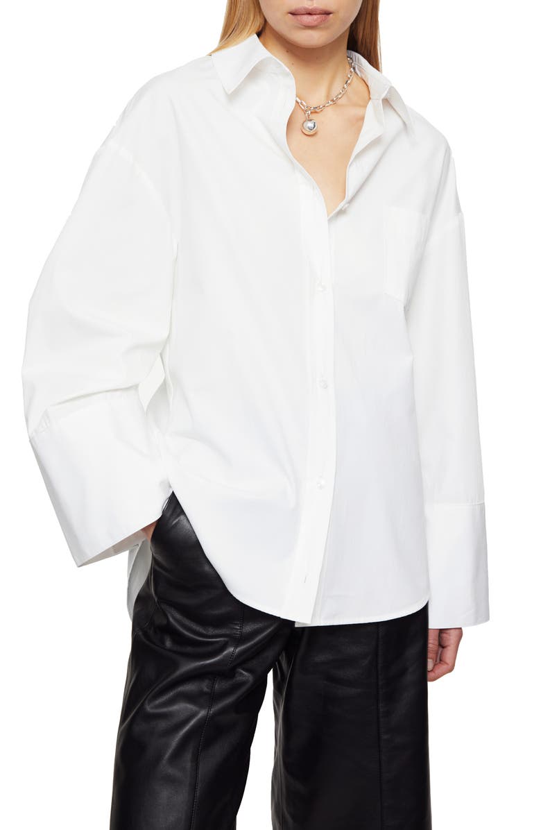 ANINE BING Allie Oversize Shirt, Main, color,